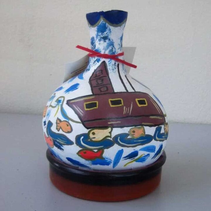 Κολοκύθα διακοσμητική – Καραβάκι χειροτεχνία Κολοκύθα διακοσμητική – Καραβάκι χειροτεχνία