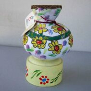 Κολοκύθα διακοσμητική – Κίτρινα λουλούδια χειροτεχνία Κολοκύθα διακοσμητική – Κίτρινα λουλούδια χειροτεχνία